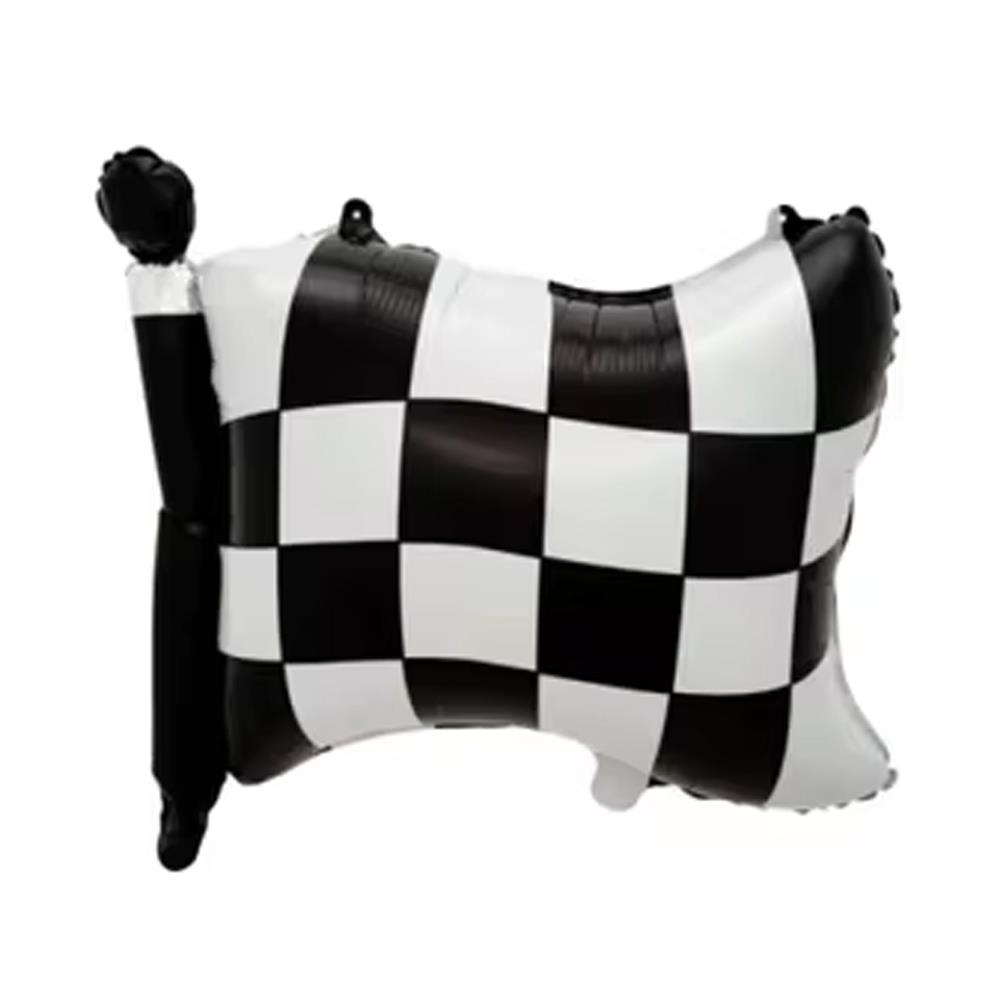 Yarış Bayrağı Temalı Folyo Balon