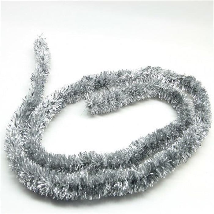 Yılbaşı Gümüş Boyun Simi 5 cm 2m