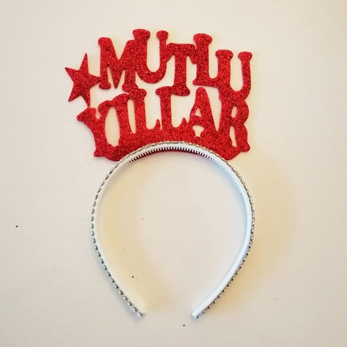 Yılbaşı Mutlu Yıllar Kırmızı Taç