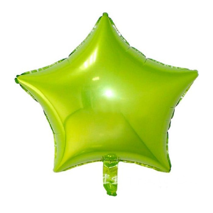 Yıldız Açık Yeşil Folyo Balon - 40 cm