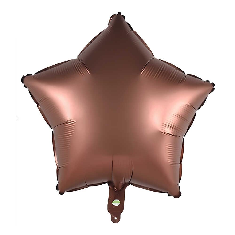 Yıldız Karamel Folyo Balon - 40 cm