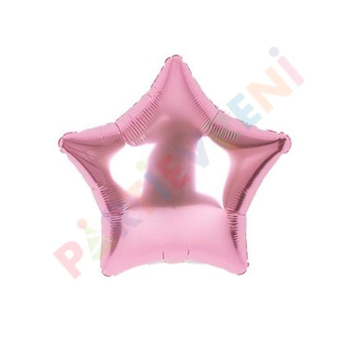 Yıldız Pembe Folyo Balon - 40 cm