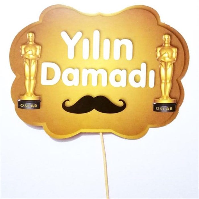 Yılın Damadı Çubuklu Konuşma Balonu