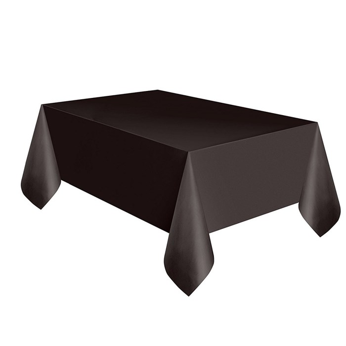Siyah Plastik Masa Örtüsü 137 x 183 cm En Uygun Fiyata