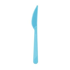 Mavi Plastik Bıçak 10 Adet