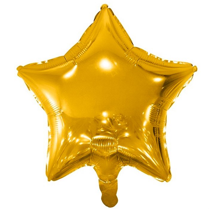 Yıldız Gold Folyo Balon - 40 cm