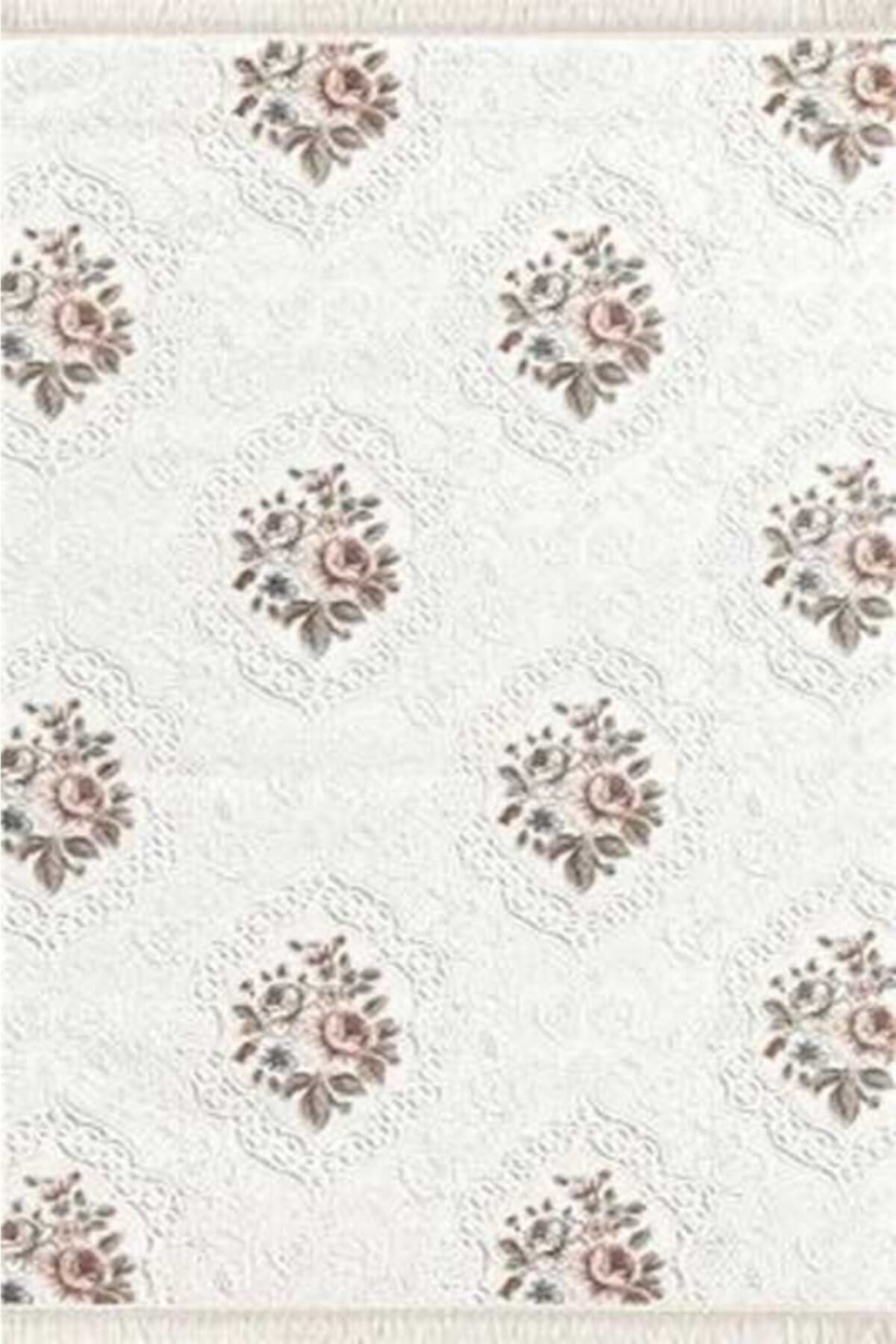  Padişah Oda Halı 150x233 Simya SM002060 krem bej pembeHALI