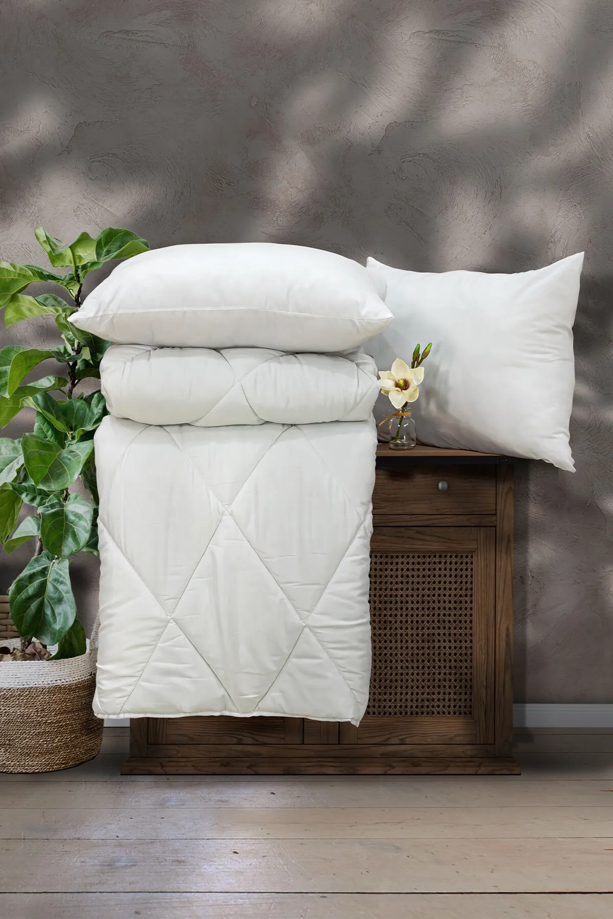 Elart Microfiber Yorgan Seti Tek Kişilik 3lü Paket