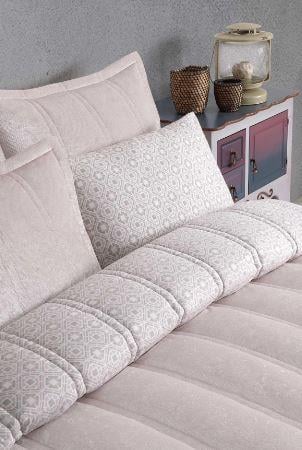 Elart Fancy Comfort Set Çi̇ft Ki̇şi̇li̇k Ekru