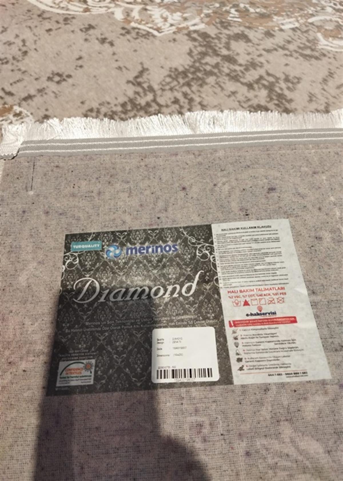 Merinos Halı Diamond Zena 160X2030 70