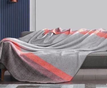 Doqu Home Nida Tek Kişilik Battaniye Nar ÇiçeğiTek Kişilik Battaniye