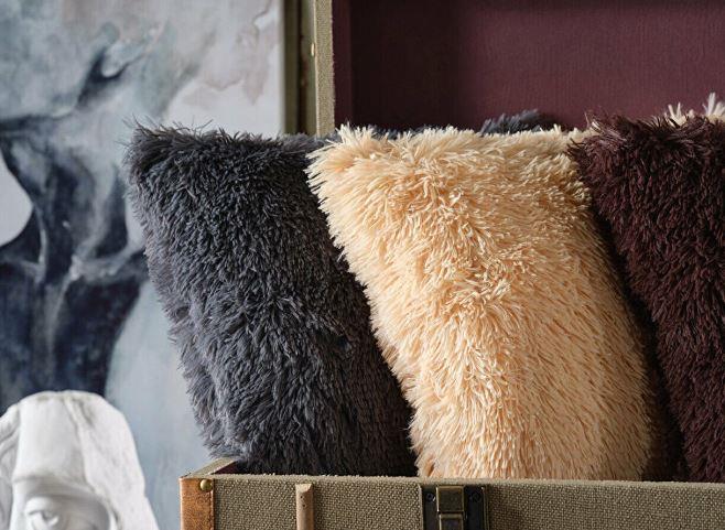 Doqu Home Meyra Kırlent Kılıfı Beyaz