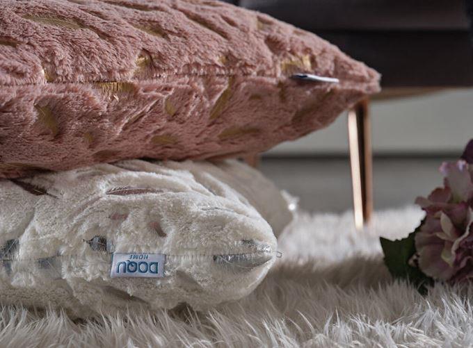 Doqu Home Viola Kırlent Kılıfı Gri