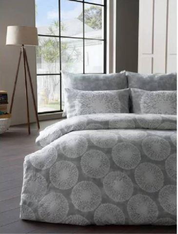 Doqu Home Polycotton Viva Nevresi̇m Takımı Tek Kişilik Gri