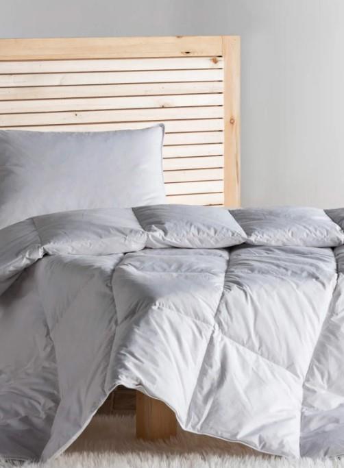 Doqu Home Tek Kişilik Pamuk Kumaş Kaz Tüyü YorganTek Kişilik Yorgan
