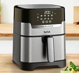Tefal Easy Fry Gri̇ll Deluxe Ey505d15 4.2 Lt Izgaralı Yağsız Fri̇tözFritöz 