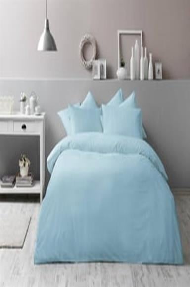 Taç Basic Ranforce Nevresim Takımı Çift Kişilik TurkuazÇift Kişilik Nevresim Takımları