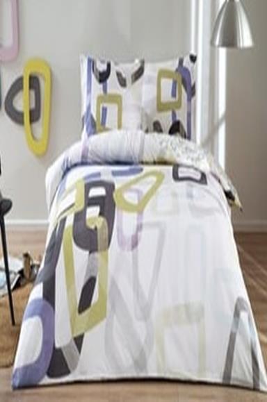 Taç Feur Ranforce Nevresim Takımı Tek Kişilik LilaTek Kişilik Nevresim Takımları