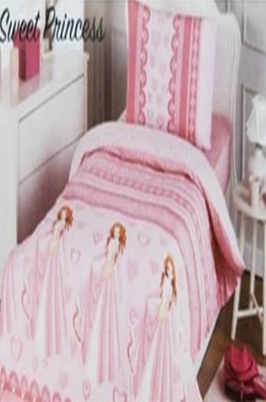 Özdilek Modalletto Sweet Princess Tek Kişilik PembeLisanslı Ürünler