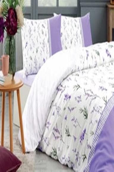 Modaletto Vervain Vision Nevresim Takımı Çift Kişilik MorÇift Kişilik Nevresim Takımları