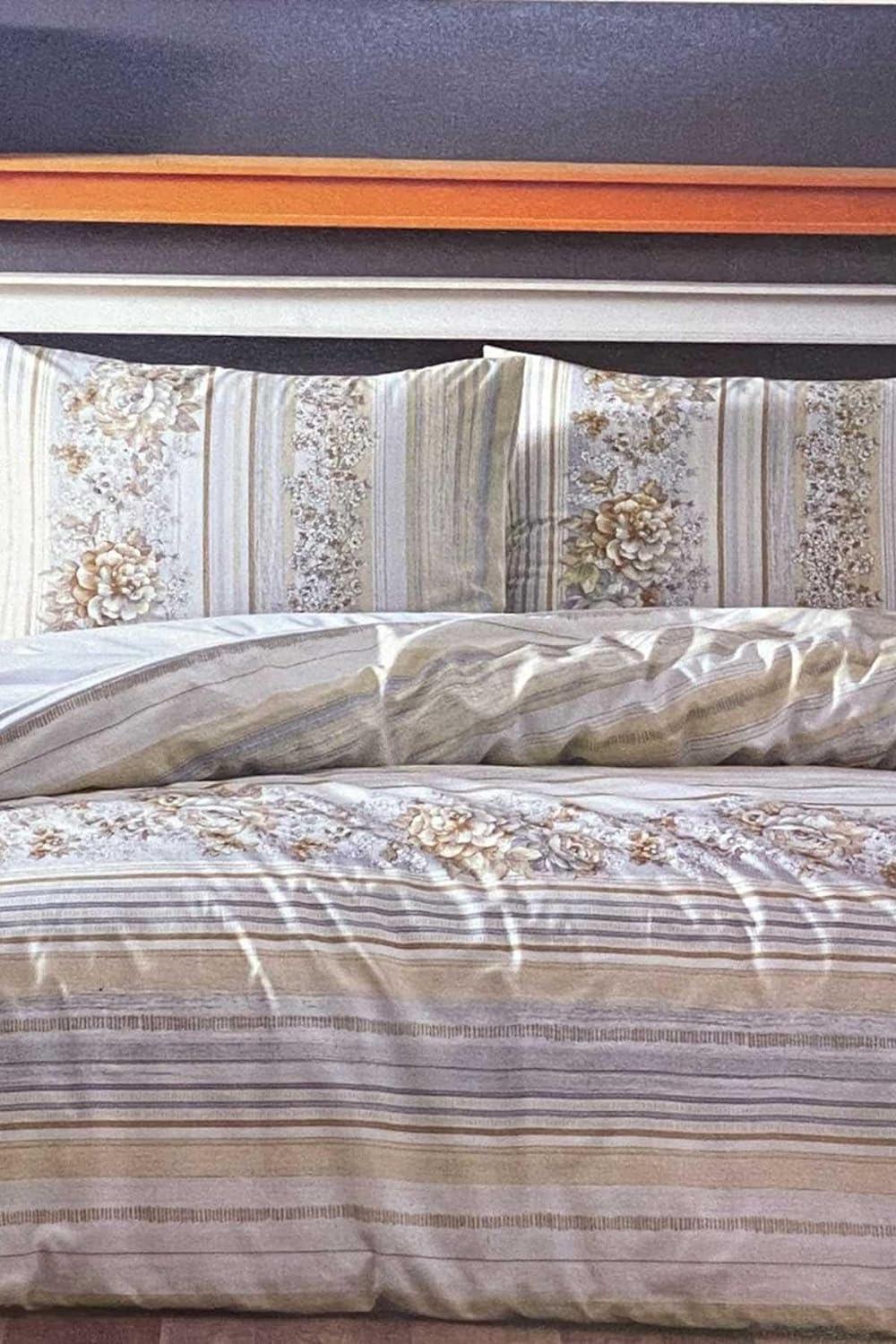 Özdilek Narciso Nevresim Takımı Çift Kişilik Bej