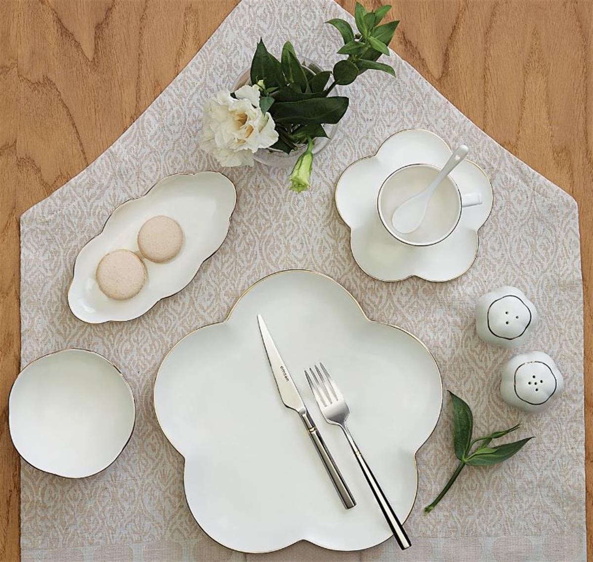 Emsan Kahvaltı Takımı Çiçek 32 Prç