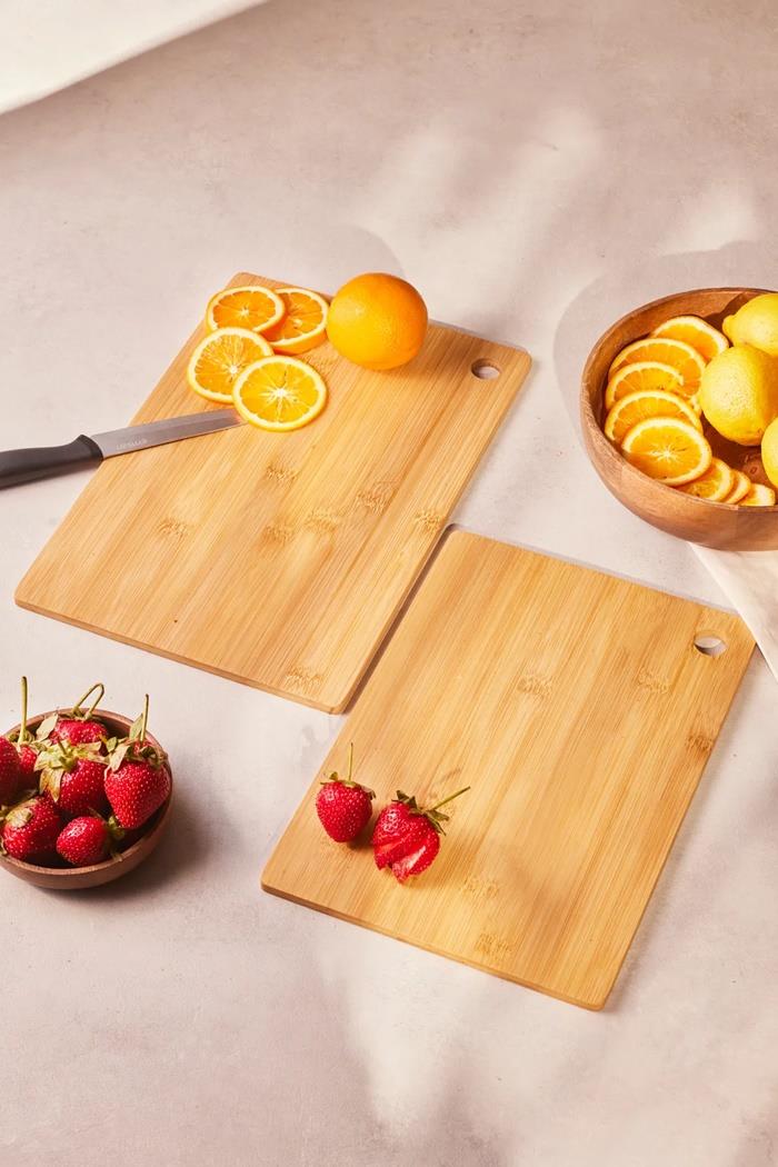 Emsan Bambu Master Chop 2'li Kesme TahtasıMutfak Hazırlık Ekipmanları