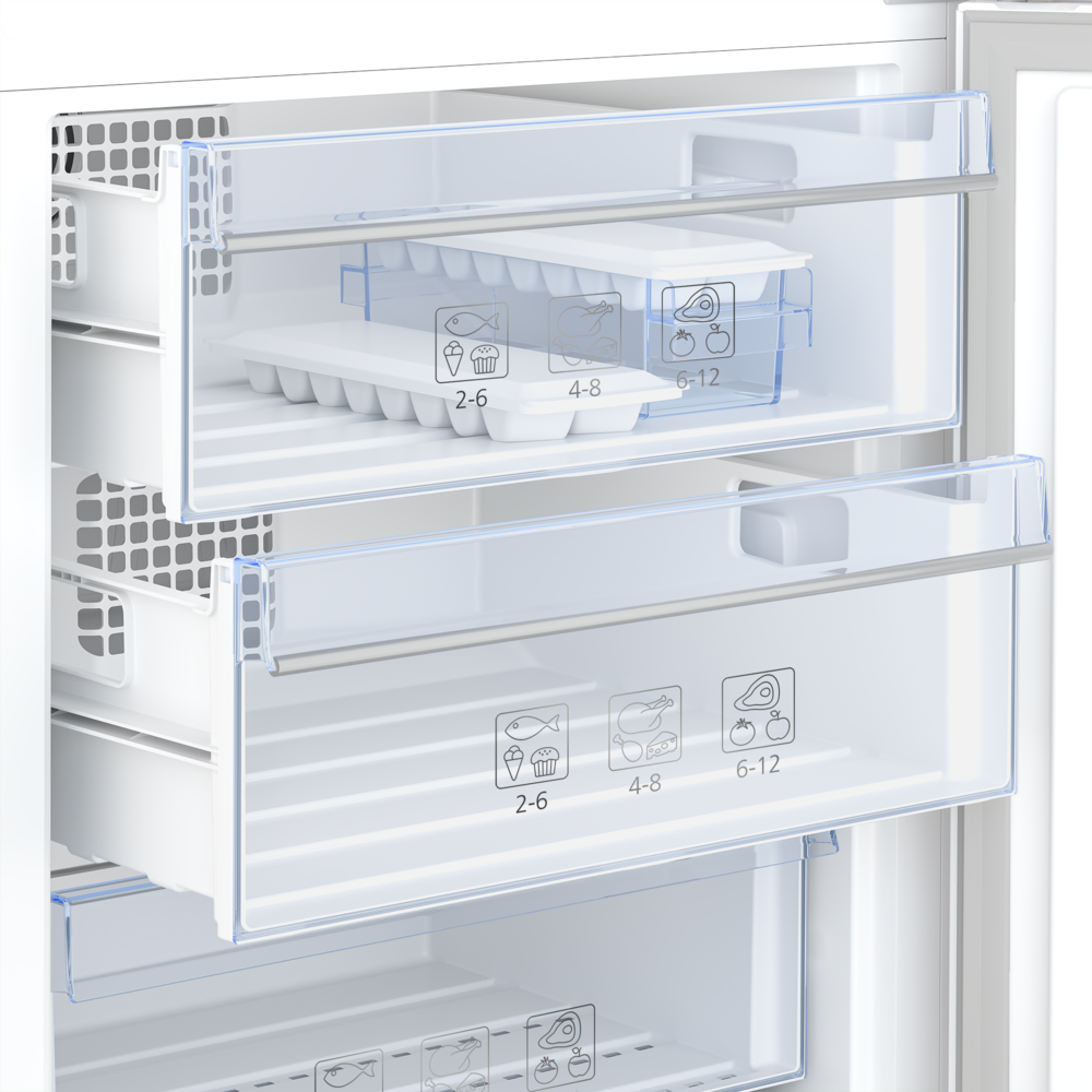 Beko 670560 EBC Kombi Tipi Buzdolabı 514L