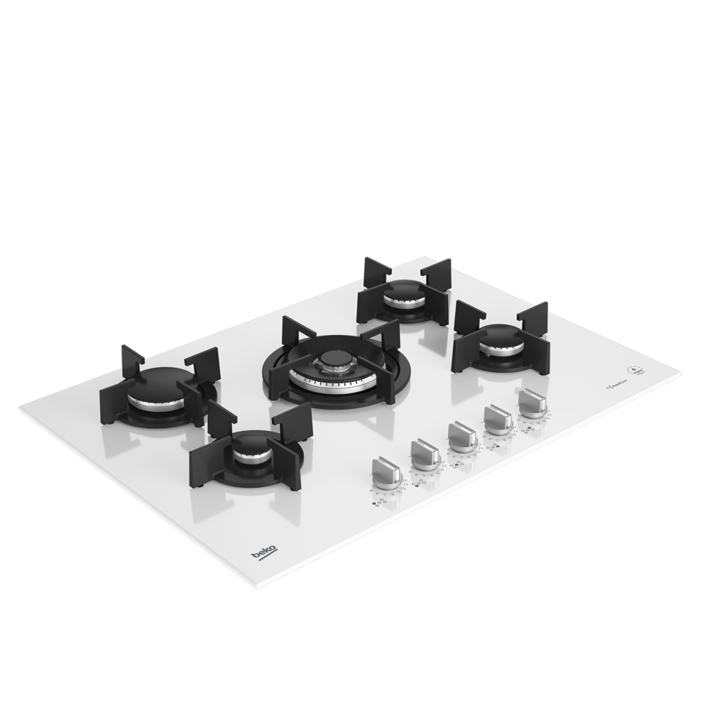 Beko BOCD T 7521 DWKB Ankastre Cam Ocak