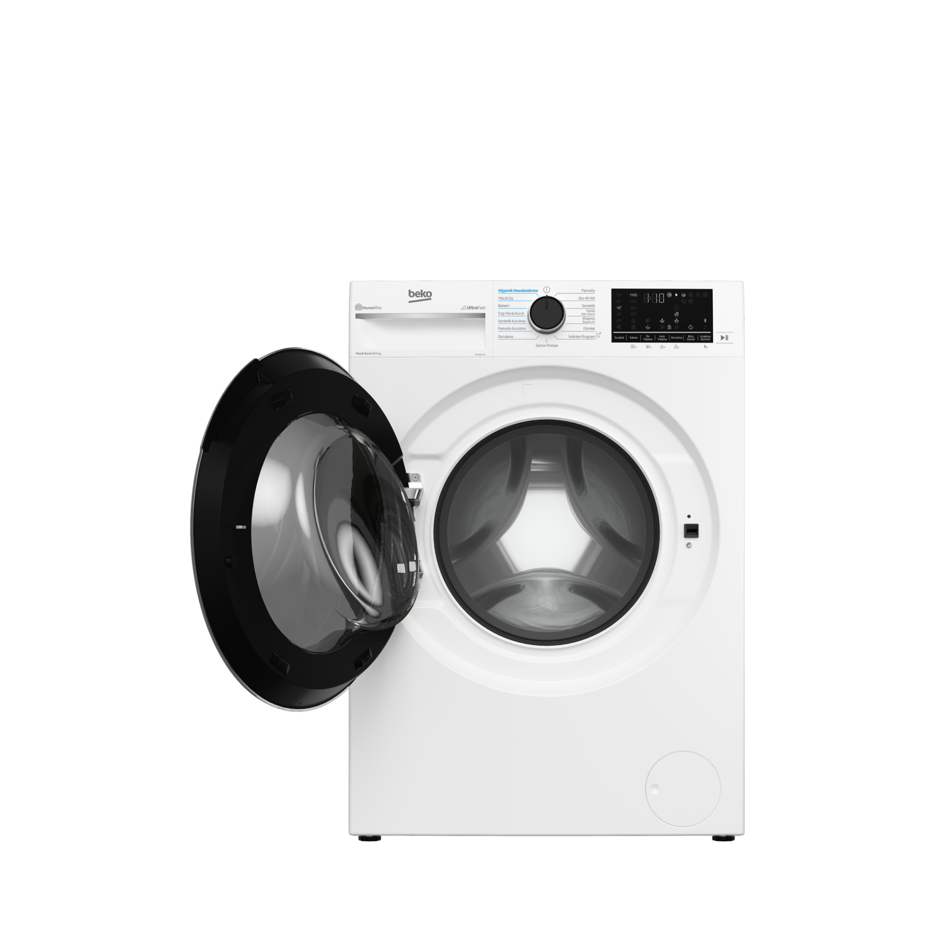Beko CM 850 YK Kurutmalı Çamaşır Makinesi 8kg