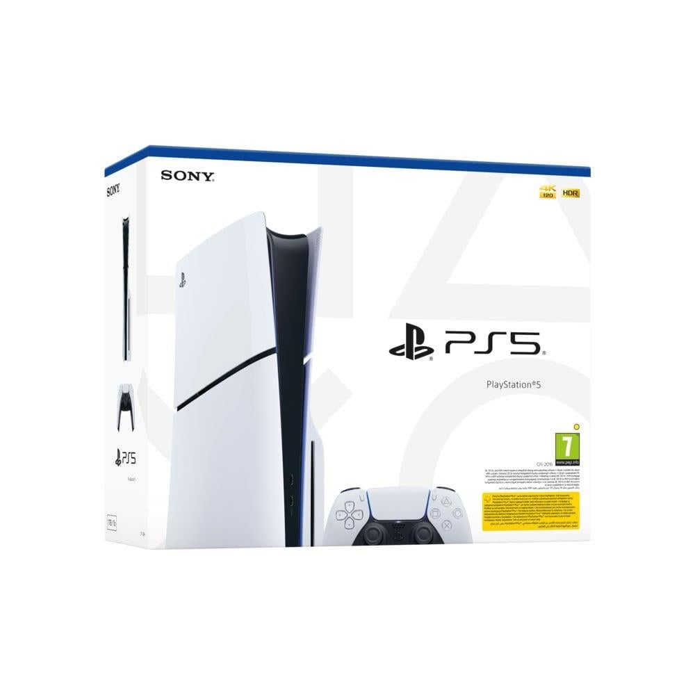 Sony PS5 Slim CD Oyun Konsolu - 825 GB Harddisk - 16 GB Hafıza