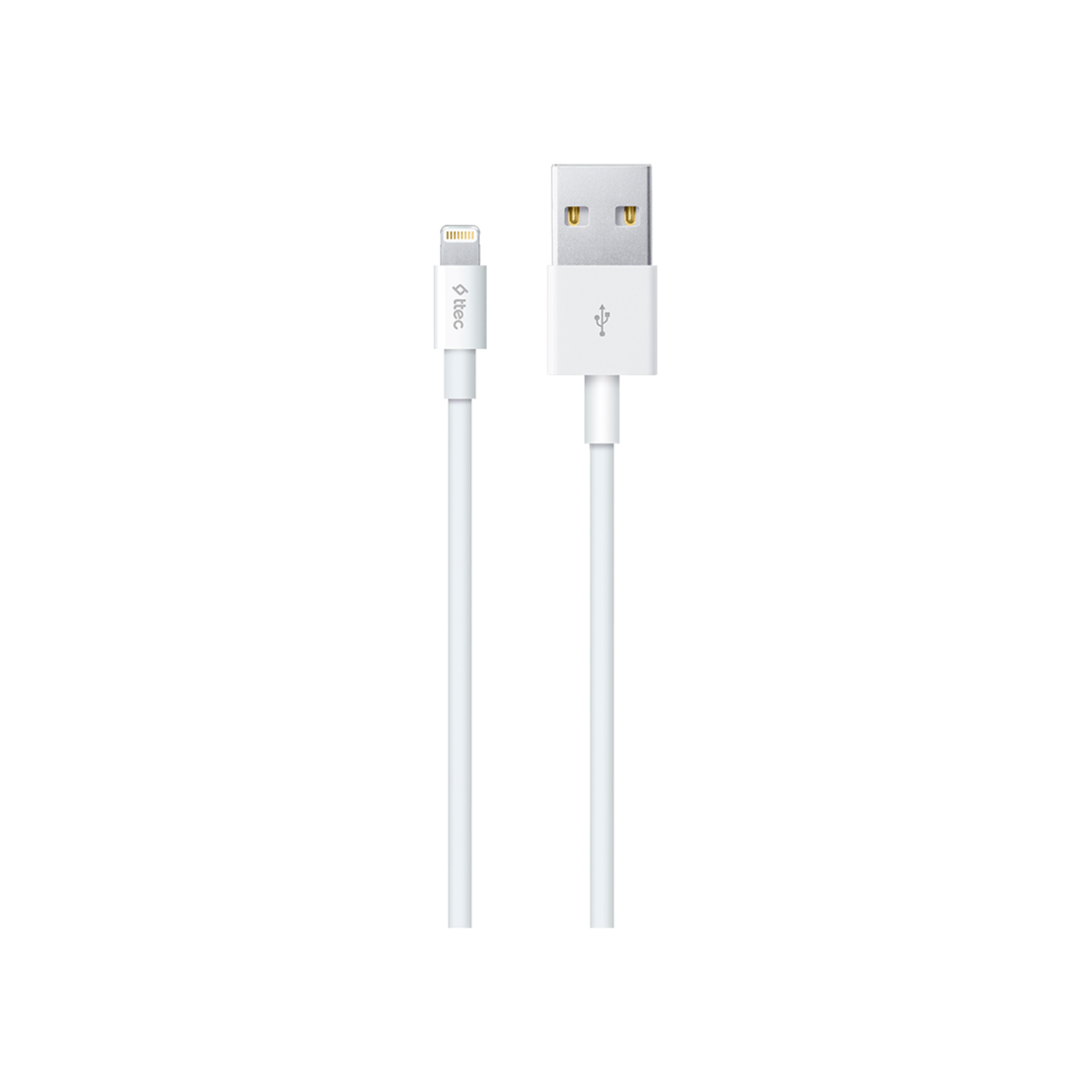 Ttec 2DK7508B iPhone Şarj Kablosu- Beyaz