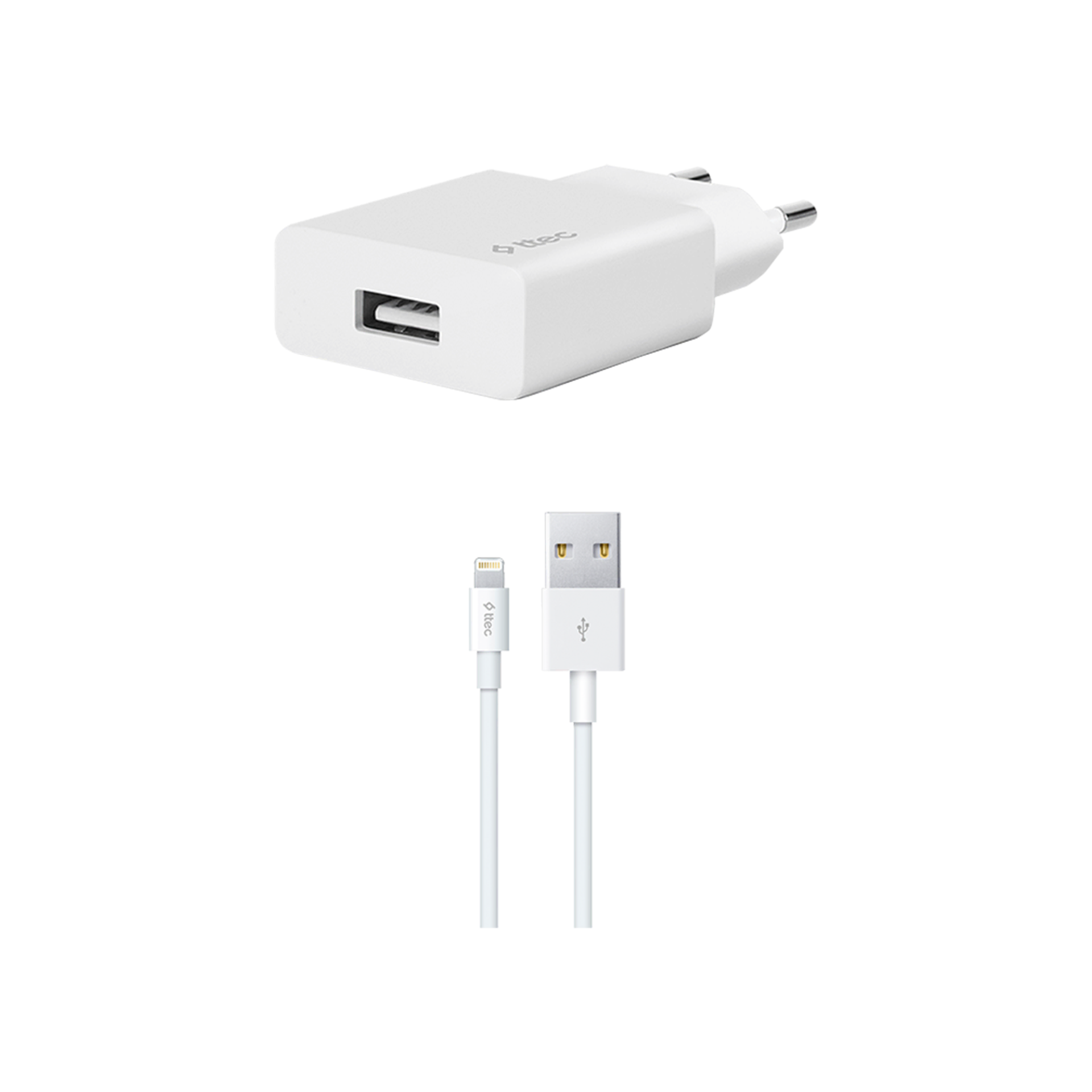 Ttec 2SCS20L SmartCharger Şarj Aleti ve 2.1A Lightning Kablo