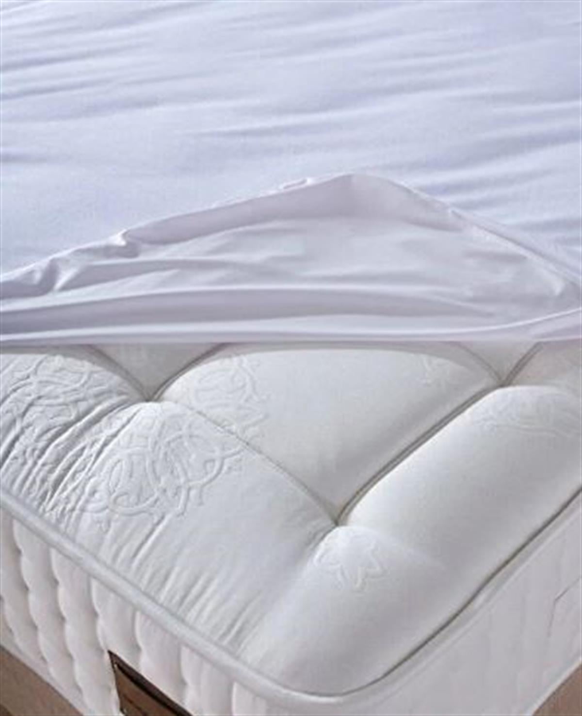 Doqu Ultrasoft Sıvı Geçirmez Fitted Alez Beyaz