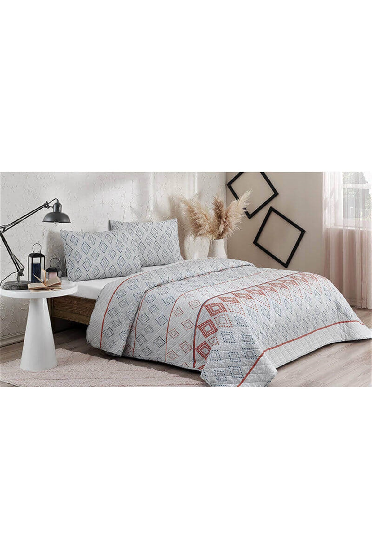 Özdilek Diamond Tek Kişilik Yatak Örtüsü Gri 160x230Yatak Örtüsü