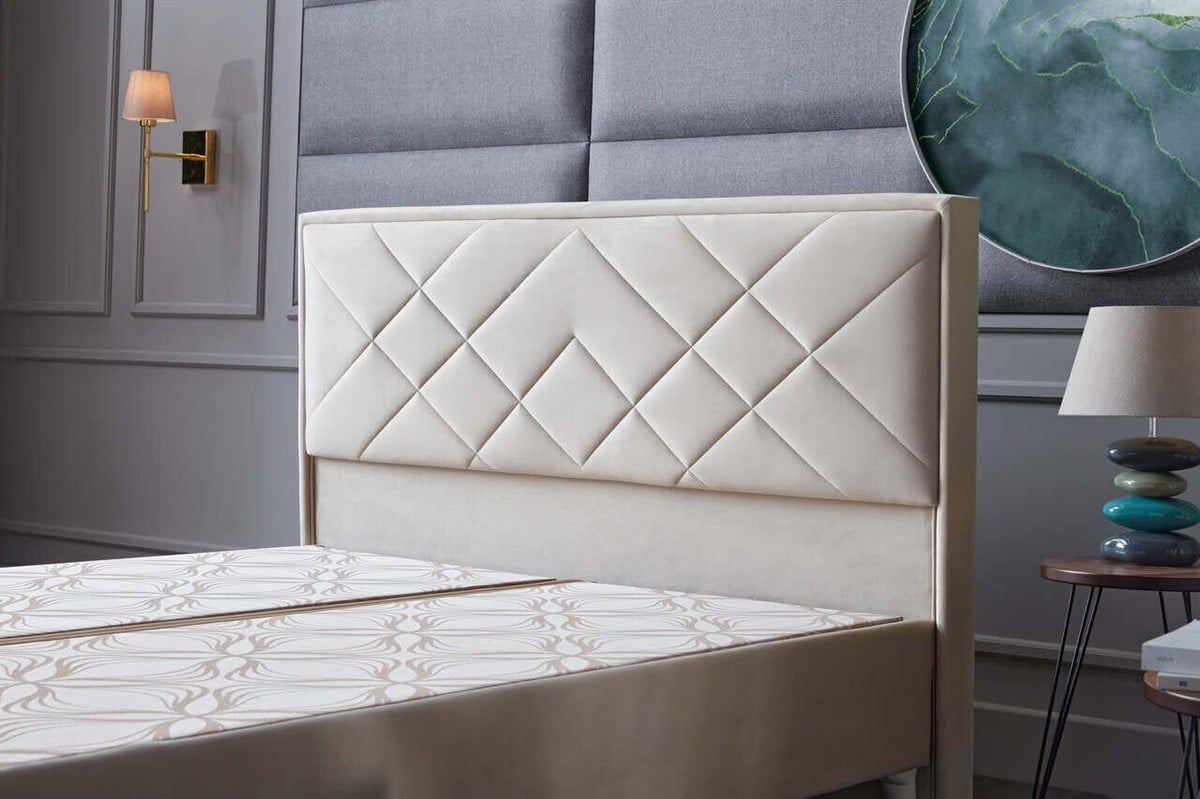 Bellona Petra S Başlık Krem 150cm