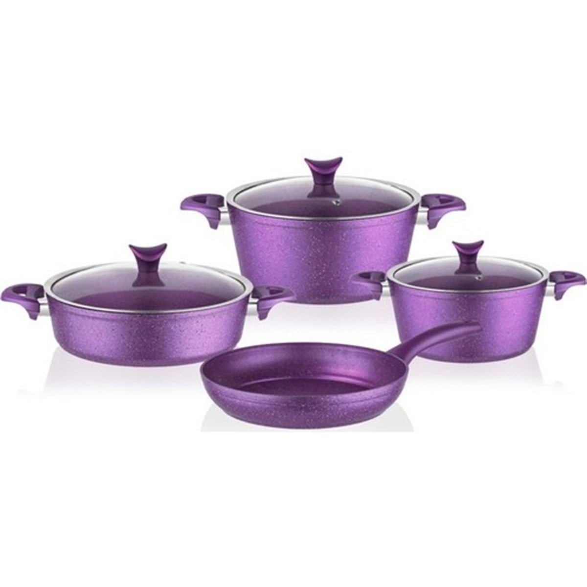 Pierre Cardin Graniks Diamond Cook 7 Parça Tencere SetiTencere Setleri