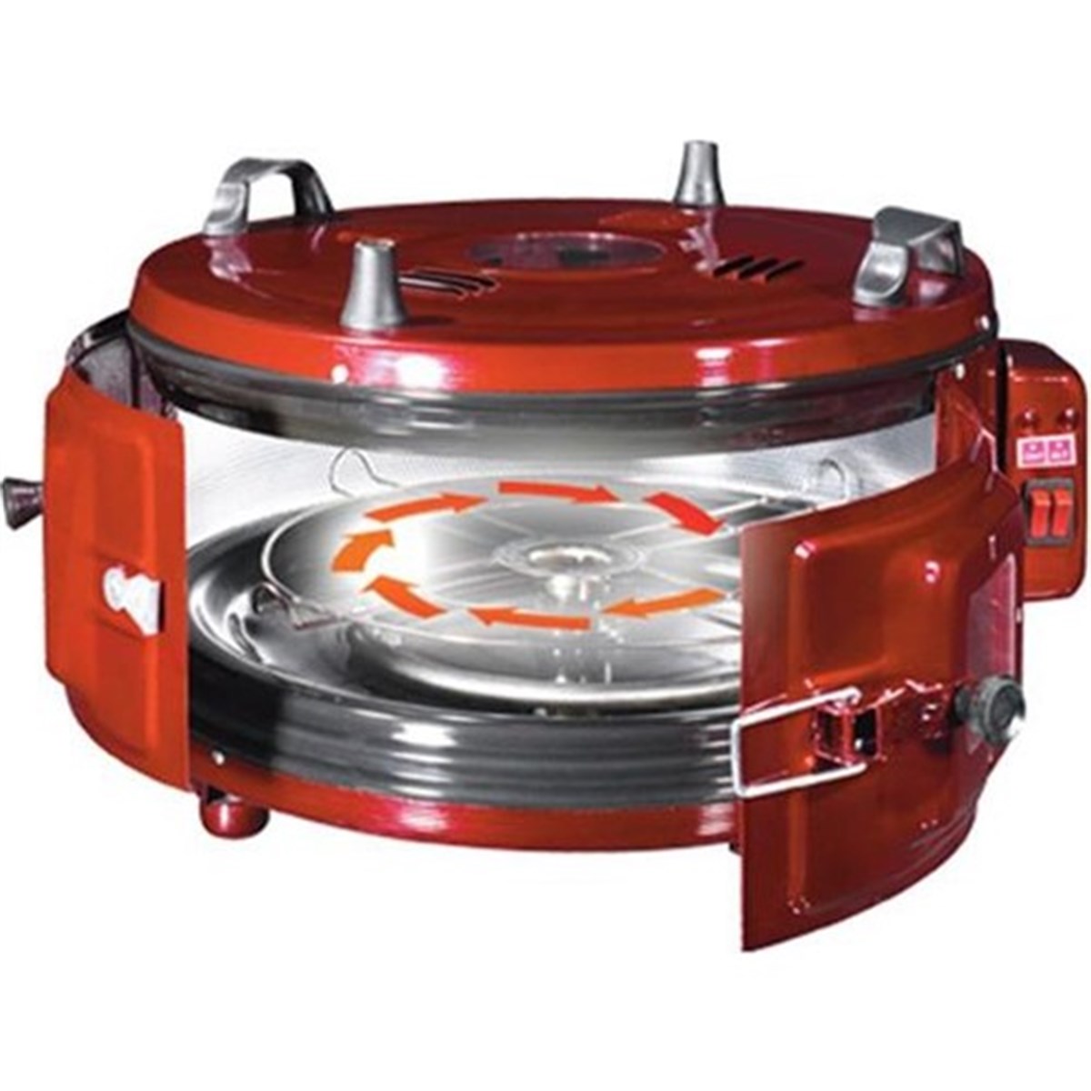 Şamdan 1004 Termostatlı Dönerli Davul FırınEv Tekstili