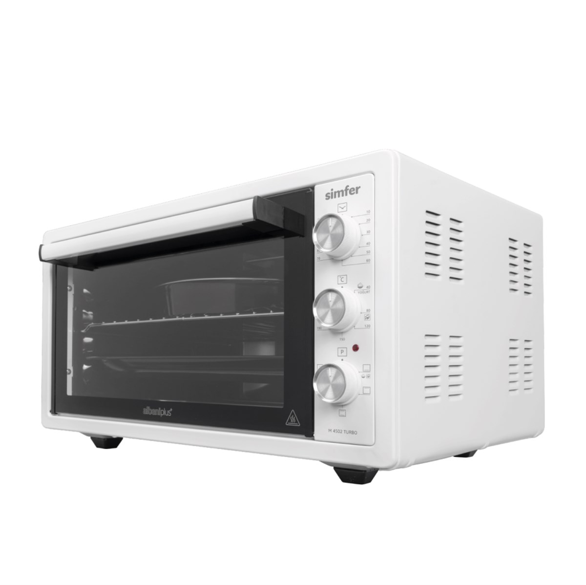 Simfer 4502 Beyaz 45 Litre Turbo Midi FırınEv Tekstili