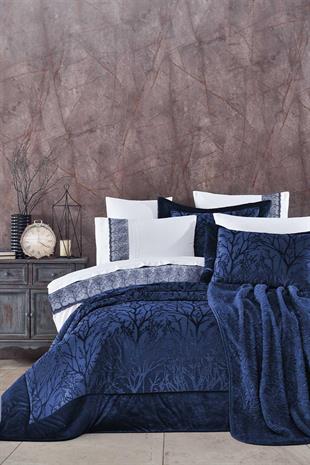Elart Comfort Çeyi̇z Paketi̇ Aden Laci̇vertÇeyiz Seti