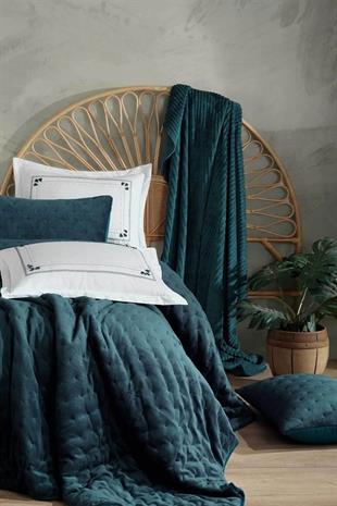 Elart Comfort Çeyiz seti 7 Parça Aden Zümrüt YeşiliÇeyiz Seti