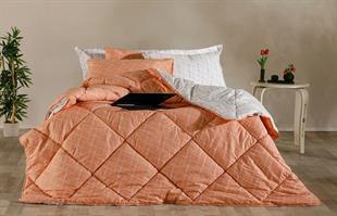 Doqu Comfurter Set Çift Kişilik Somon