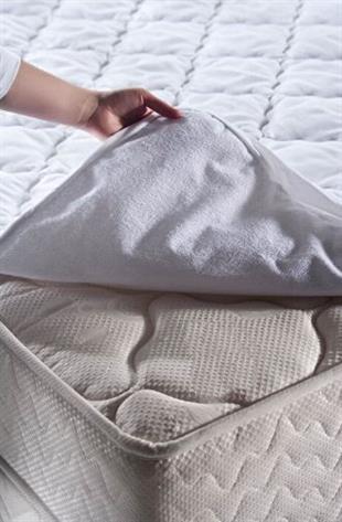 Doqu Home Comfyline Çift Kişilik Alez Beyaz