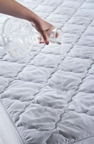 Doqu Home Comfyline Sıvı Geçirmez Alez Tek Kişilik Beyaz