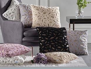 Doqu Home Viola Kırlent Kılıfı Gri