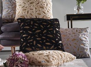 Doqu Home Viola Kırlent Kılıfı Krem