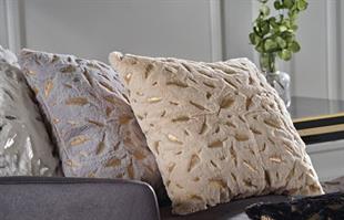 Doqu Home Viola Kırlent Kılıfı Krem