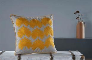 Doqu Home Pandora Nilufer Kırlent Sarı