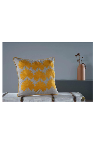 Doqu Home Pandora Nilufer Kırlent Sarı