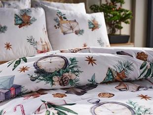 Doqu Home Polycotton Skate Nevresim Takımı Çift Kişilik Yeşil